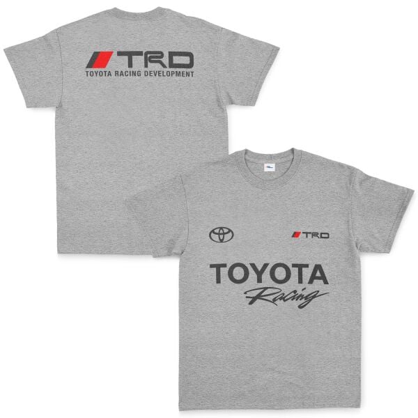 TRD Toyota Tişört XXL - Gri | OUTLET