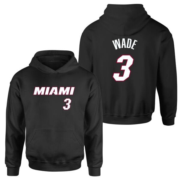 Dwayne Wade 3 THRBCK Jersey Hoodie