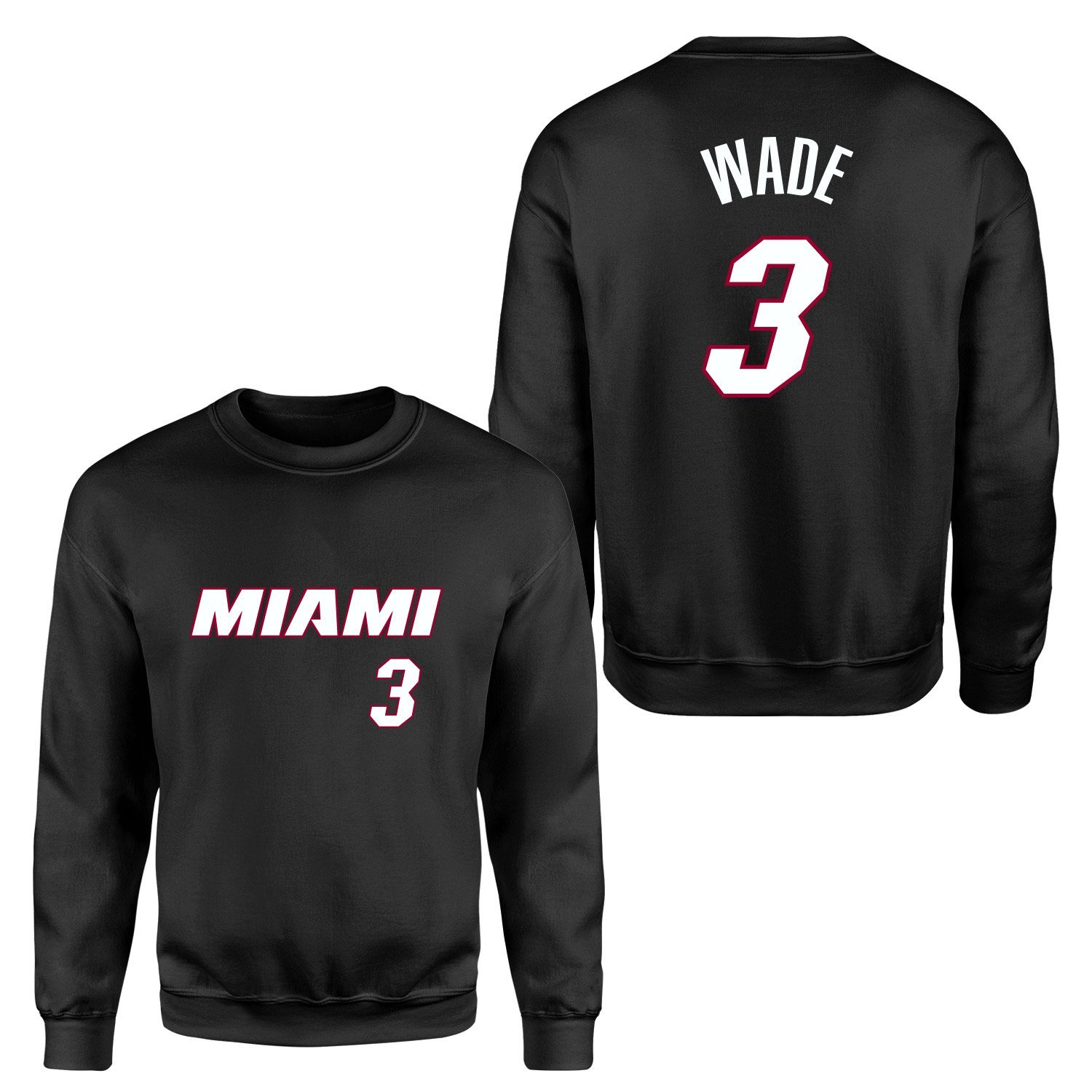 Dwayne Wade 3 THRBCK Jersey Sweatshirt