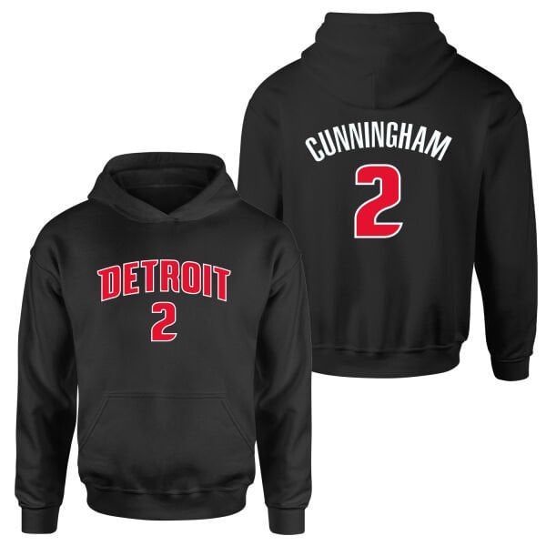 Cade Cunningham 2 Pistons Forma Hoodie