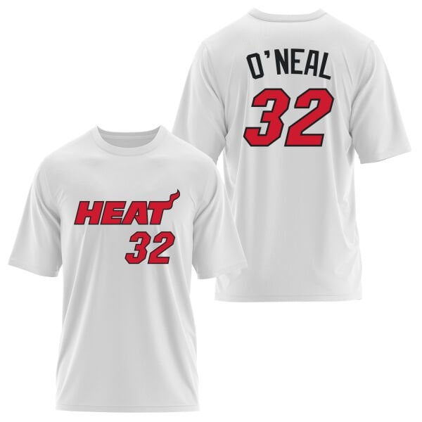 Shaq O’Neal 32 Heat THRBCK Jersey Oversize Tişört