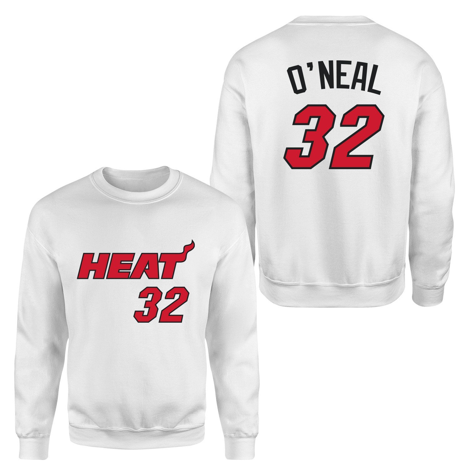 Shaq O’Neal 32 Heat THRBCK Jersey Sweatshirt