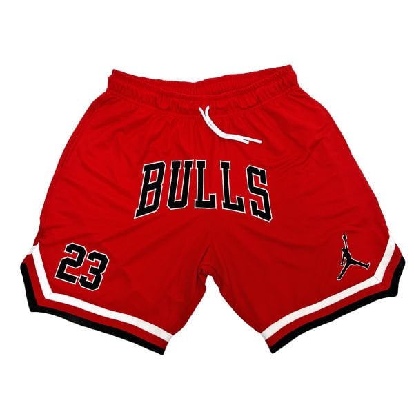 Bulls 23 Jordan Kırmızı Basketbol Şortu