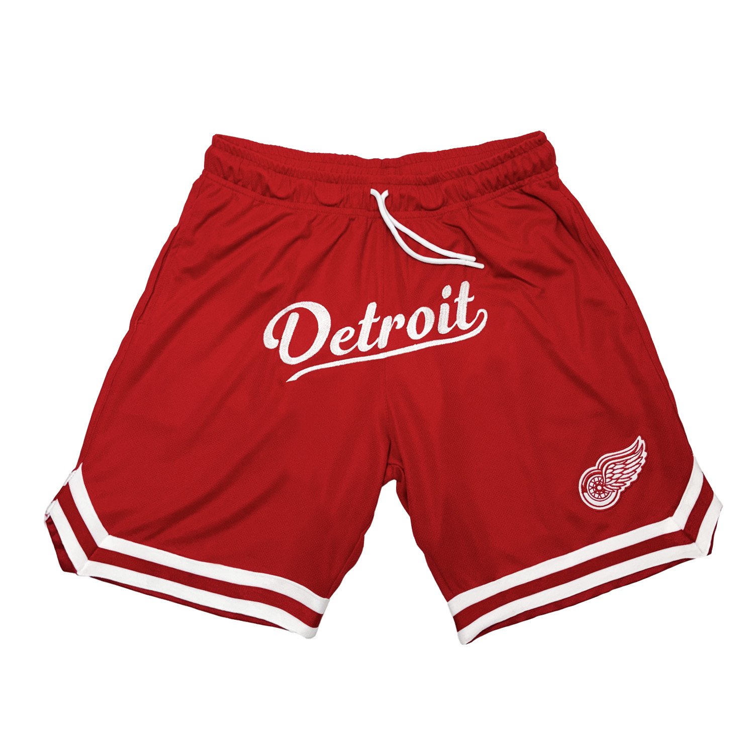 Detroit Red Wings Kırmızı Spor Şortu