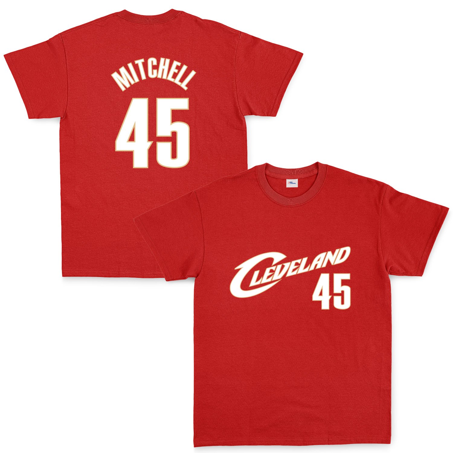 Donovan Mitchell Cleveland 45 Forma Tişört