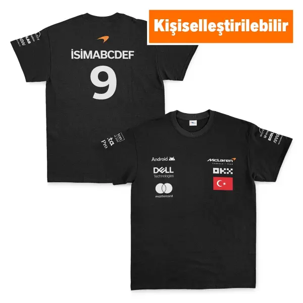 McLaren Racing Driver Edition Kişiselleştirilebilir Tişört