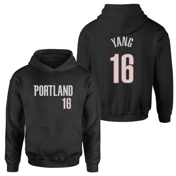 Yang Hansen 16 Portland Forma Hoodie