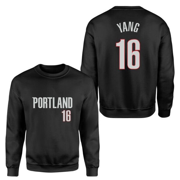 Yang Hansen 16 Portland Forma Sweatshirt