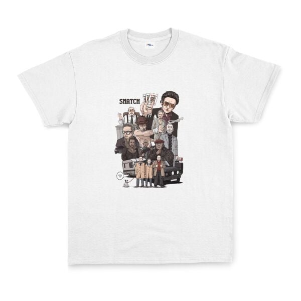 Snatch Movie Tişört L - Beyaz | OUTLET