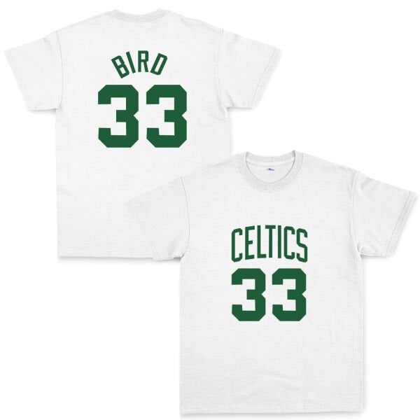 Larry Bird 33 Boston Forma Tişört
