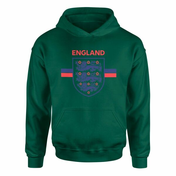 England Shield Hoodie XL - Nefti Yeşili