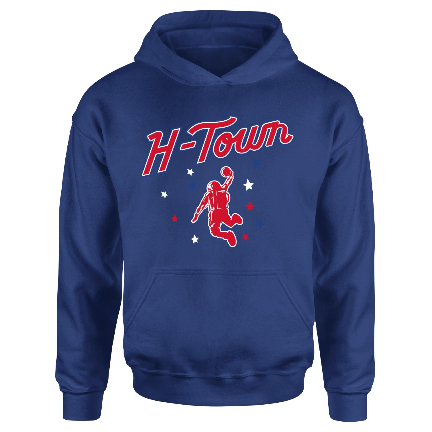 H-TOWN Rockets Hoodie L - İndigo Mavisi
