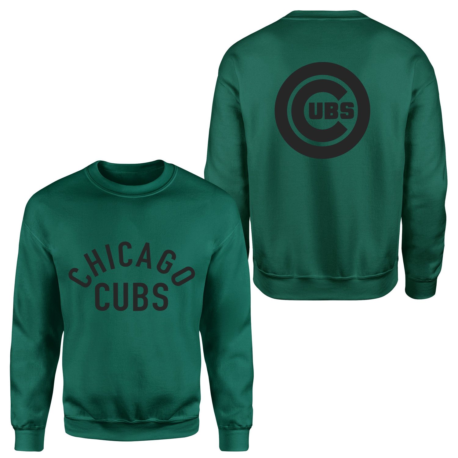 Chicago Cubs Muted Sweatshirt XL - Nefti Yeşili