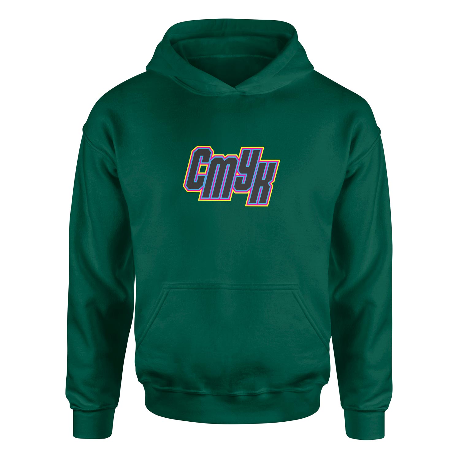 CMYK Hoodie XL - Nefti Yeşili
