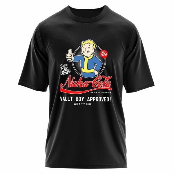Vault-Boy Approved Nuka-Cola | Fallout Oversize Tişört