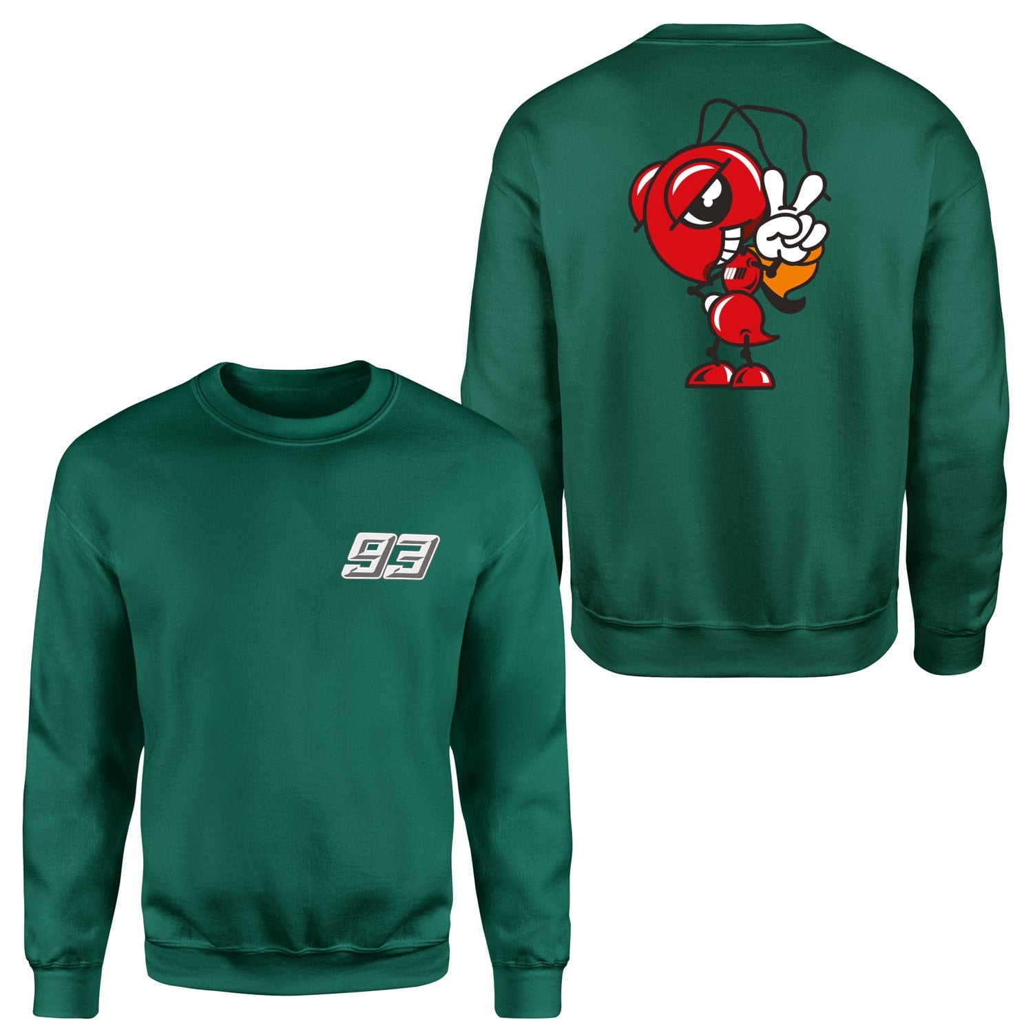 Marc Marquez Ant Edition Sweatshirt XXL - Nefti Yeşili