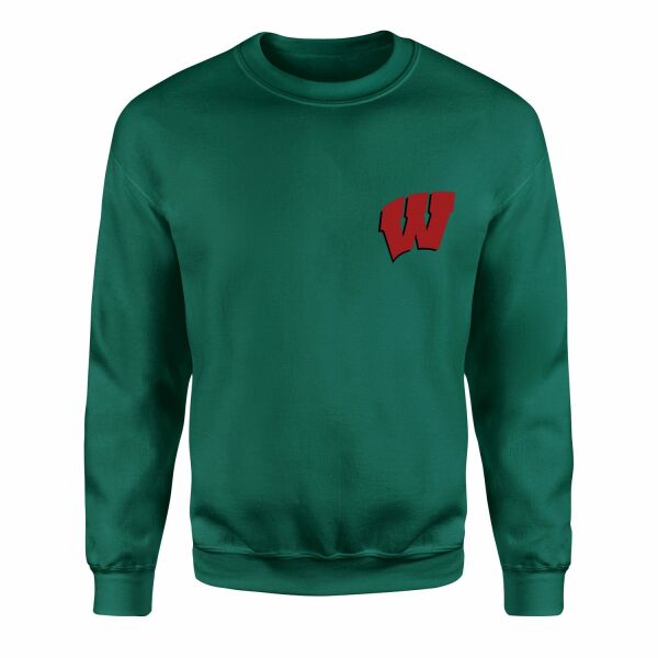 Wisconsin Badgers Sweatshirt L - Nefti Yeşili