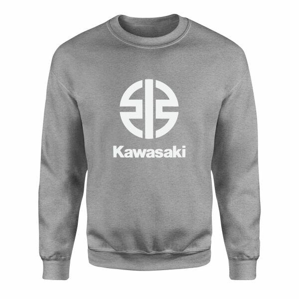 Kawasaki Sweatshirt XXL - Gri