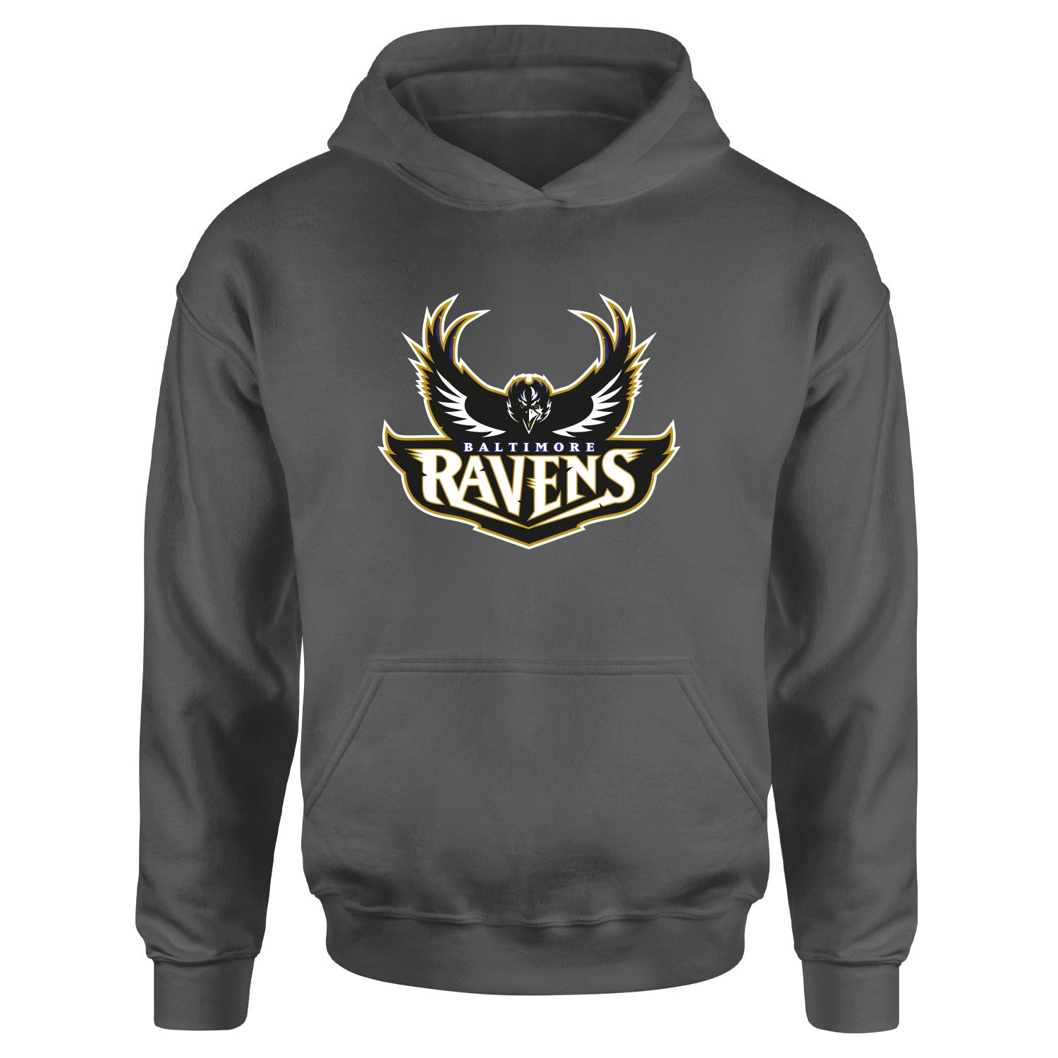 The Ravens Hoodie XXL - Füme