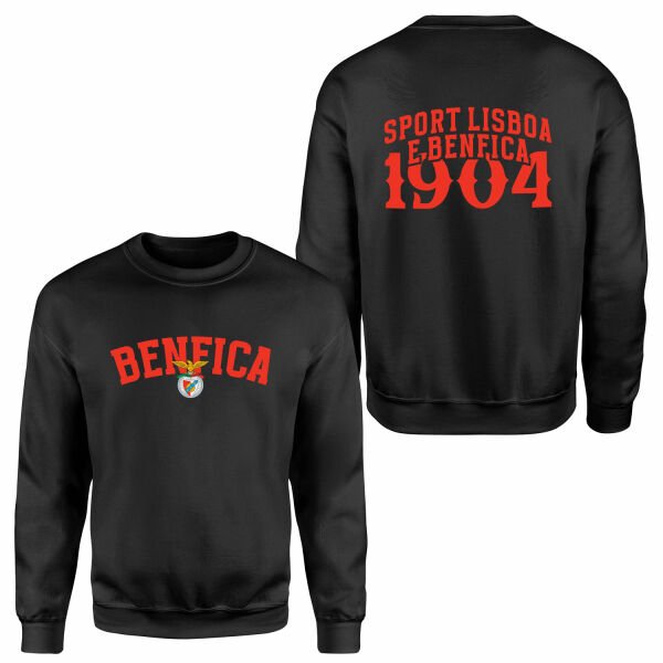 Sport Lisboa E Benfica SE Sweatshirt M - Siyah