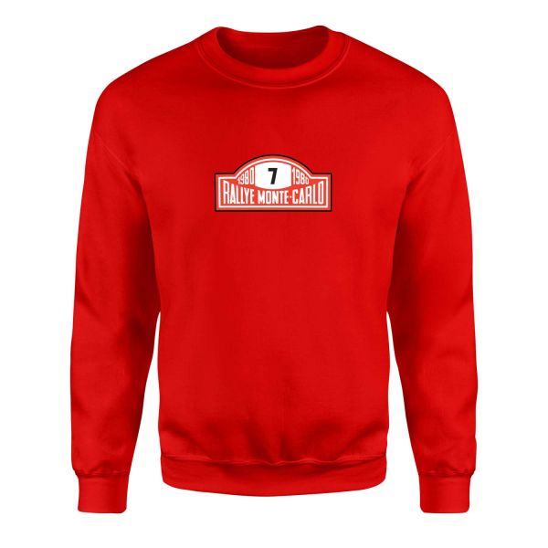 Rallye Monte-Carlo 80 Sweatshirt XL - Kırmızı