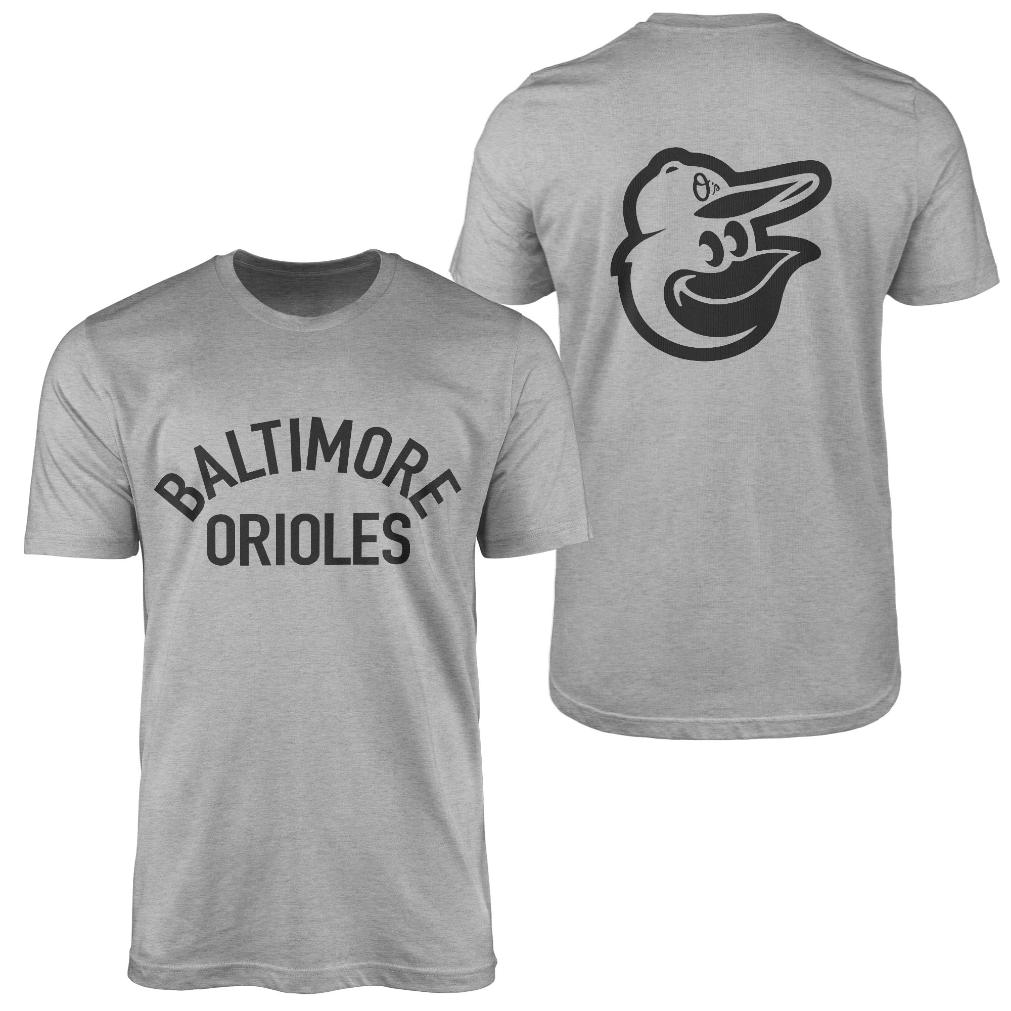Baltimore Orioles Muted Tişört S - Gri