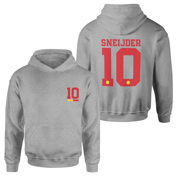 Wesley Sneijder Forma Hoodie S - Gri