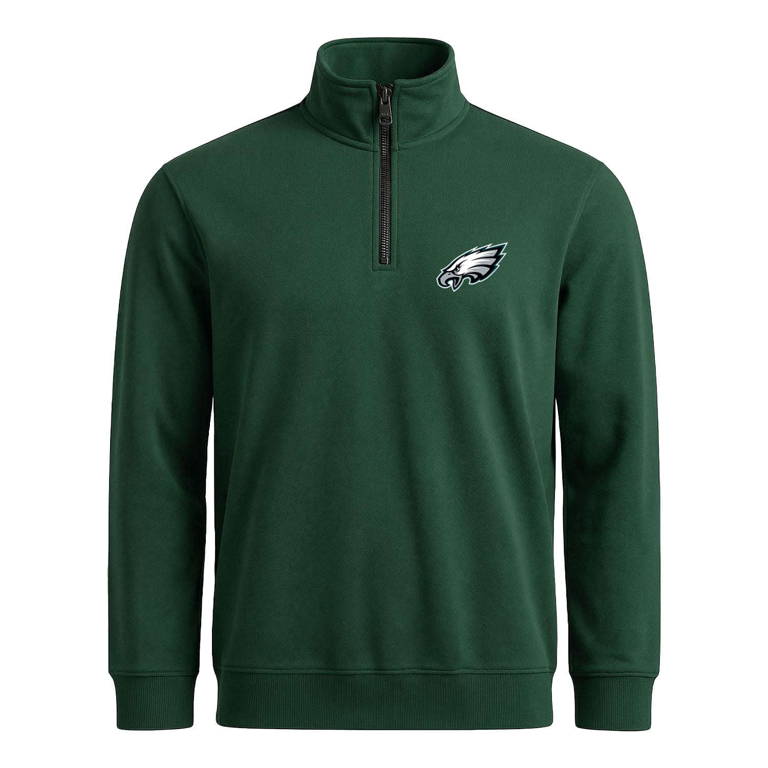 Philadelphia Eagles Yarım Fermuarlı Sweatshirt