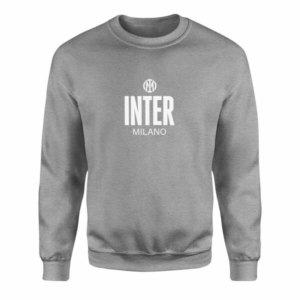 Inter Milan Sweatshirt S - Gri