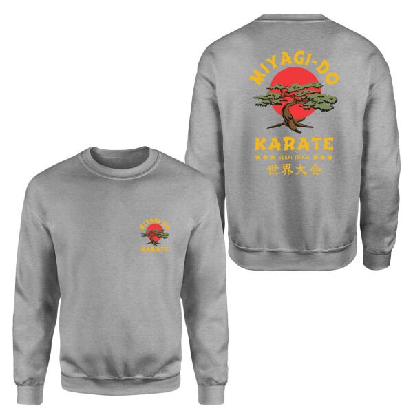 Miyagi Do Karate Sweatshirt S - Gri