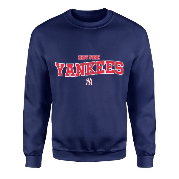New York YANKEES HL Sweatshirt XL - İndigo Mavisi