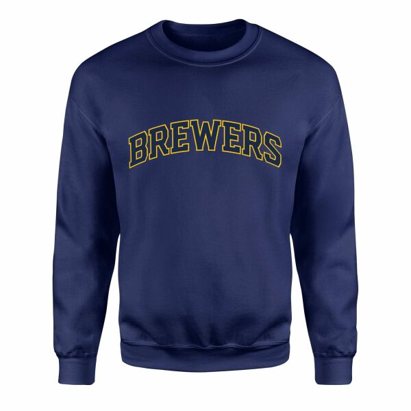 The Brewers Arch Sweatshirt XL - İndigo Mavisi