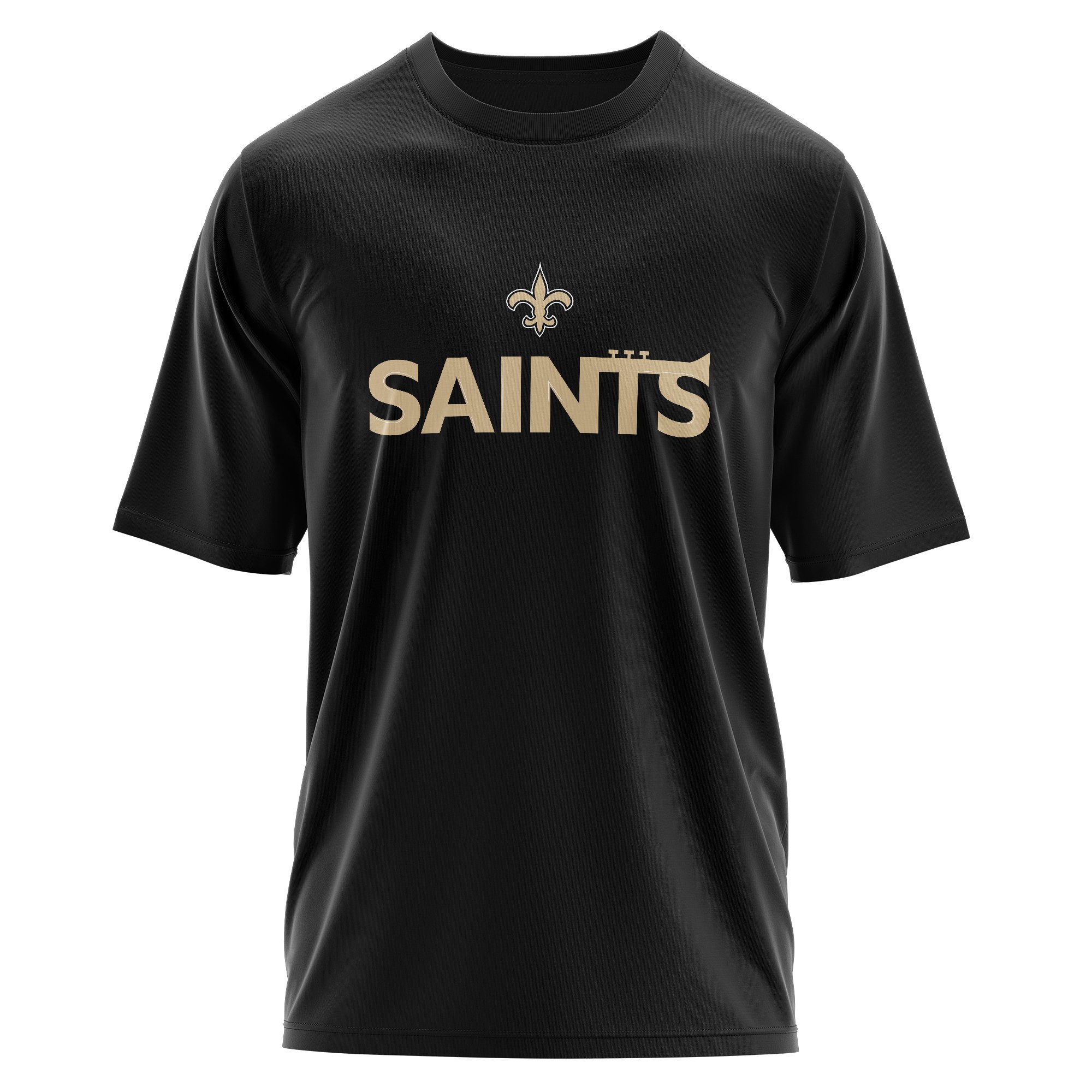 New Orleans Saints Trumpets Oversize Tişört