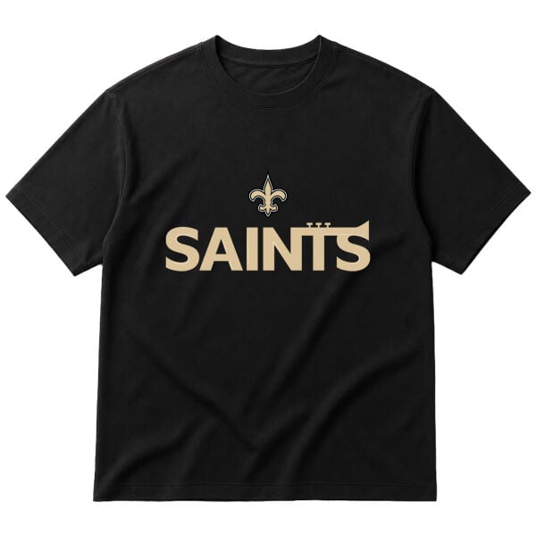 New Orleans Saints Trumpets Oversize Tişört