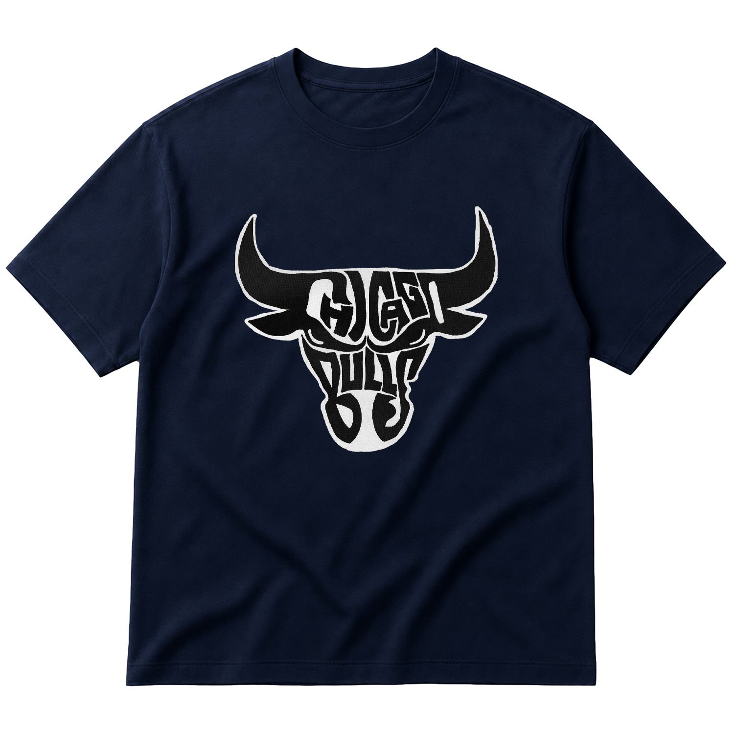 Bulls Oversize Tişört S - İndigo Mavisi