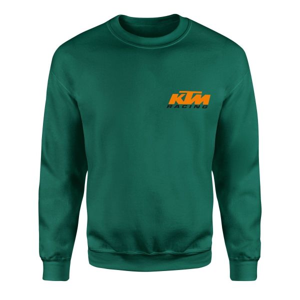 KTM Racing Sweatshirt L - Nefti Yeşili