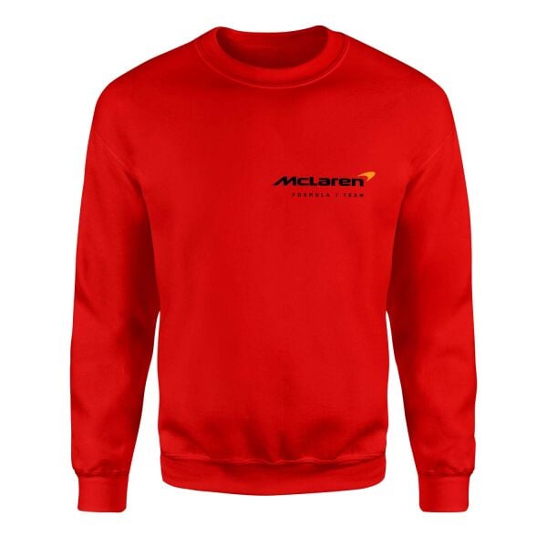 McLaren Racing Sweatshirt M - Kırmızı | OUTLET