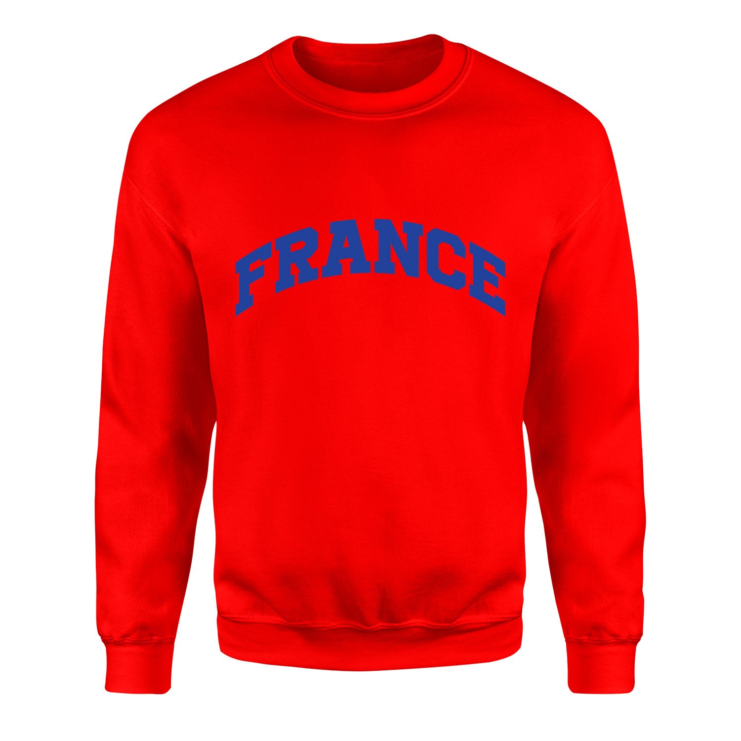 France Sweatshirt S - Kırmızı