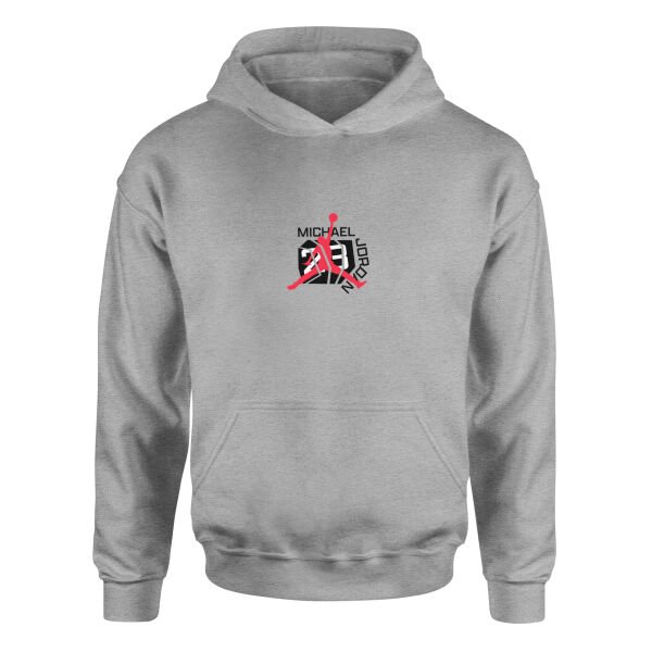 MJ 23 Hoodie M - Gri