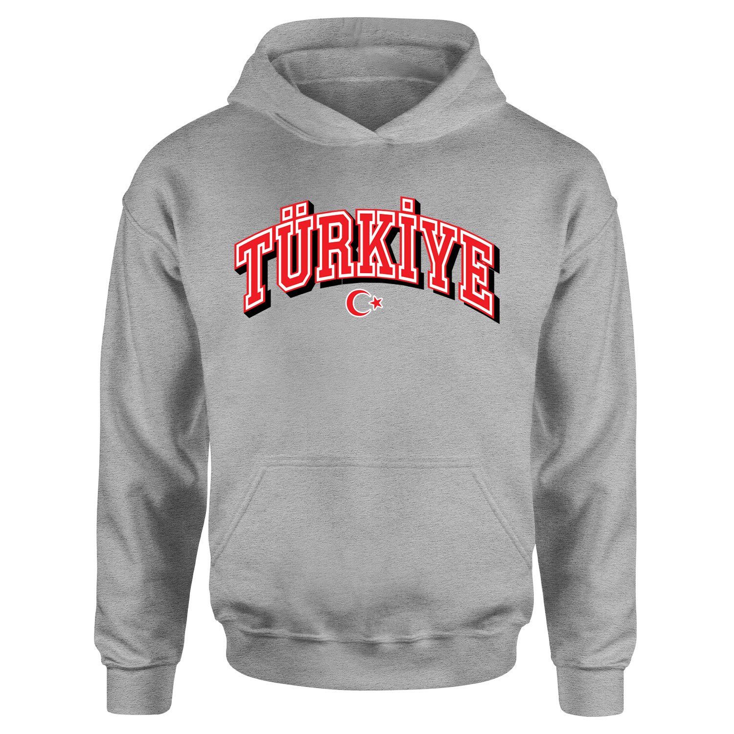 Türkiye 2026 Varsity Hoodie S - Gri