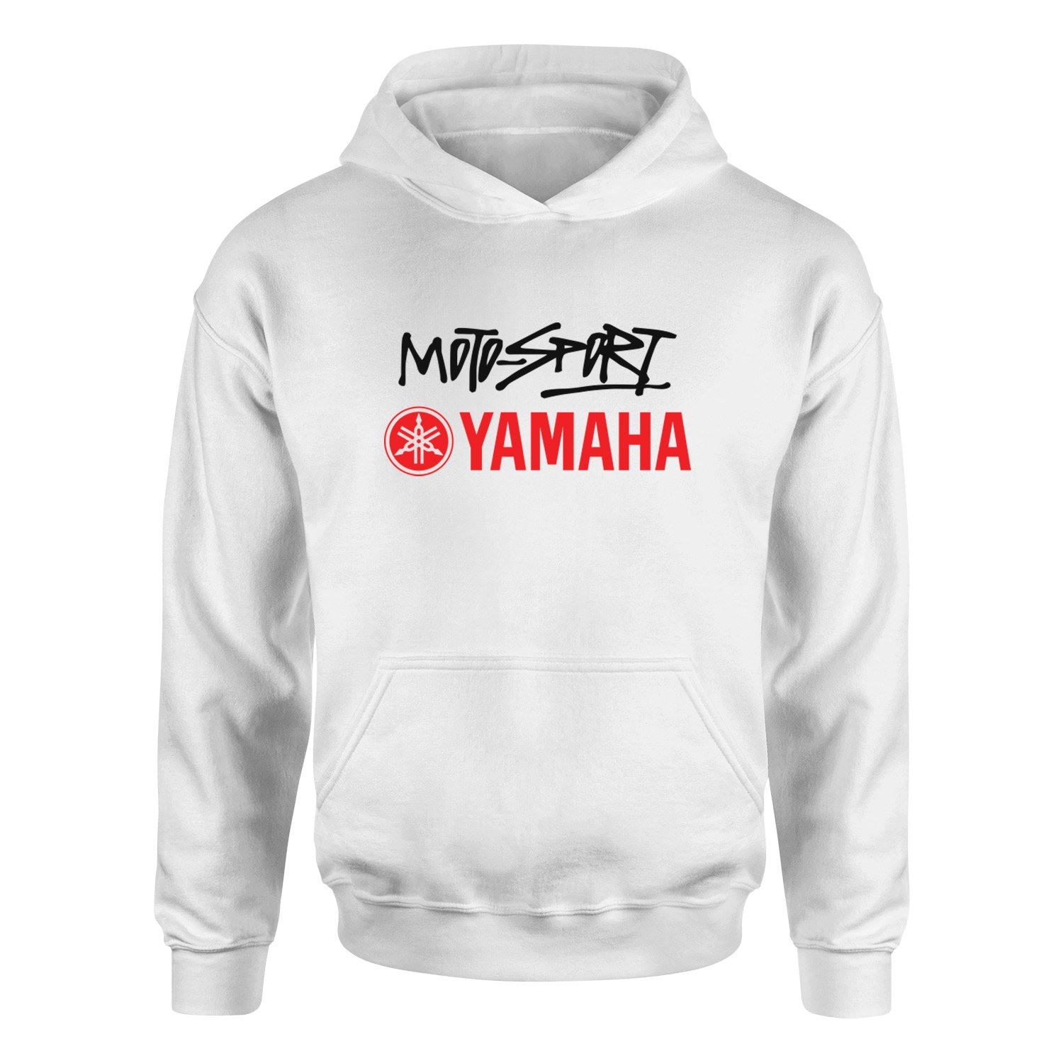 Yamaha Motorsport Hoodie S - Beyaz