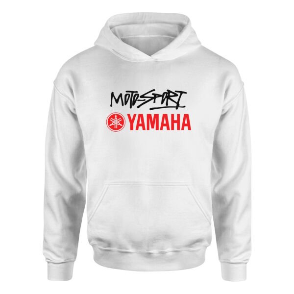 Yamaha Motorsport Hoodie S - Beyaz