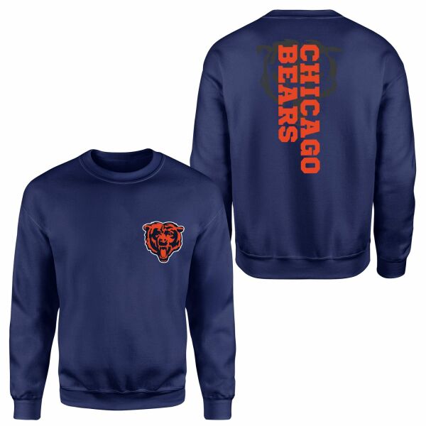 Chicago Bears NFL SE Sweatshirt M - İndigo Mavisi