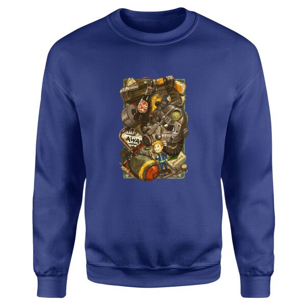 Encumbered Sweatshirt L - İndigo Mavisi