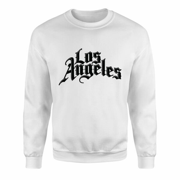 Los Angeles C Sweatshirt S - Beyaz