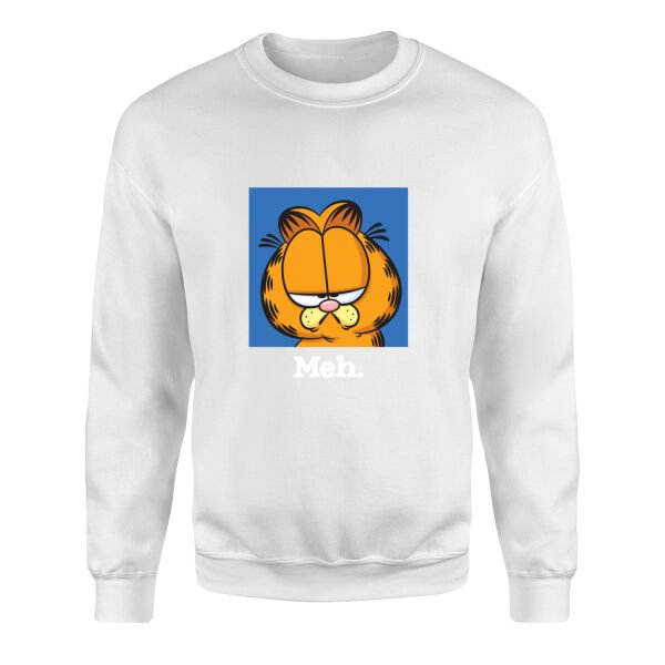 Garfield | meh. Sweatshirt S - Beyaz