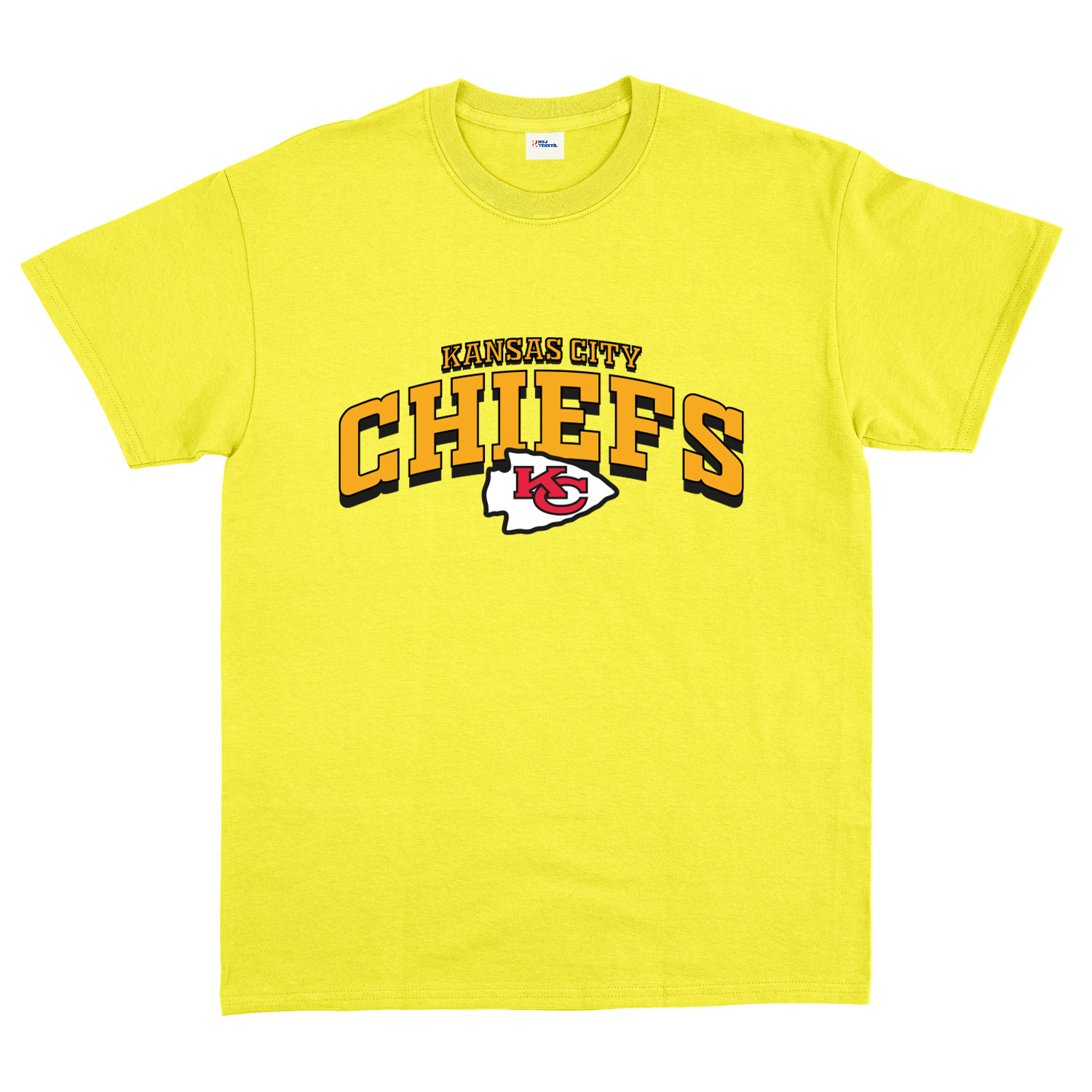 Kansas City Chiefs Arch Tişört XL - Sarı
