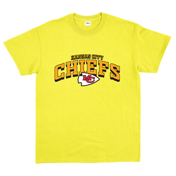 Kansas City Chiefs Arch Tişört XL - Sarı