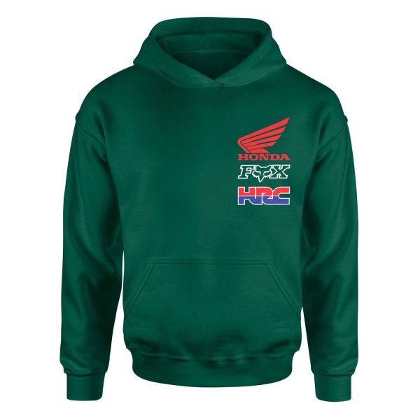 HRC FOX Hoodie S - Nefti Yeşili