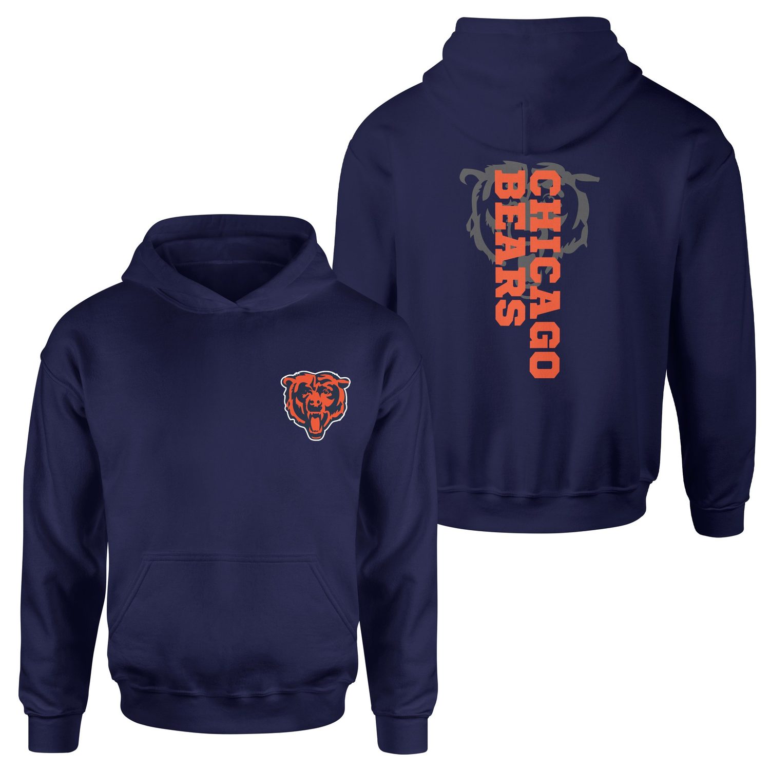 Chicago Bears NFL SE Hoodie M - İndigo Mavisi